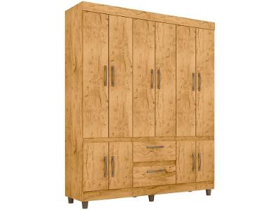 Guarda-roupa Casal 10 Portas 2 Gavetas Araplac Coimbra