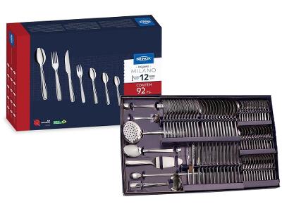 Faqueiro Brinox Inox 92 Peças Milano