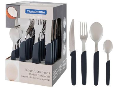 Faqueiro Tramontina Carmel 23499/021 Inox 24 Peças