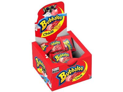 Chiclete Bubbaloo Morango