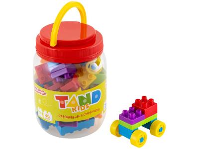 Blocos de Montar Tand Júnior Toyster Brinquedos