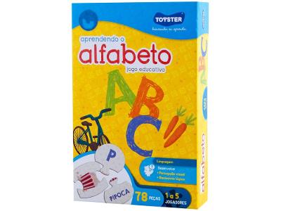 Jogo Aprendendo o Alfabeto Toyster Brinquedos