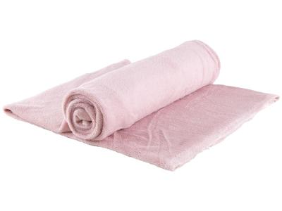 Manta Casal de Microfibra Sultan Realce Rosa