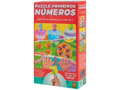 Kit Quebra-cabeça Primeiros Números Grow