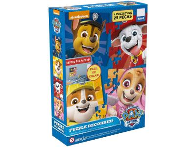Quebra-cabeça Patrulha Canina Puzzle Decorkids