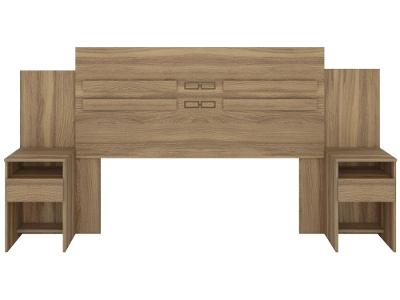 Cabeceira Casal com Sommier Pintura UV Demóbile