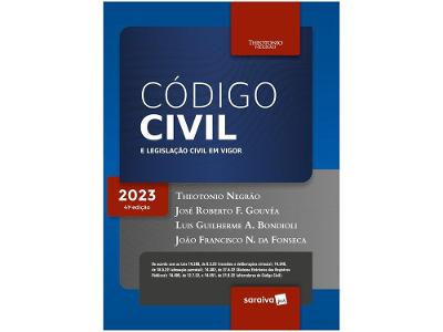 Livro Código Civil e Legislação Civil em Vigor