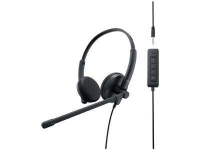 Headset Dell Stereo WH1022 Preto