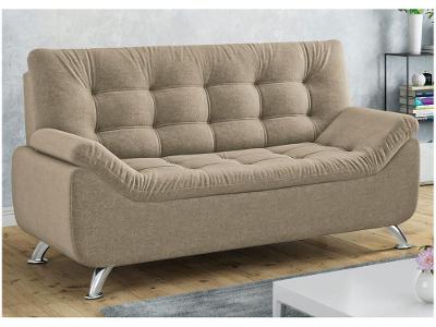 Sofá 2 Lugares Suede Linoforte Durban