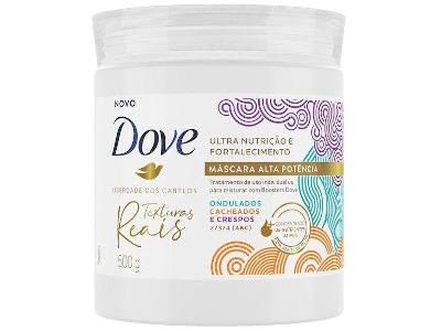 Máscara de Nutrição e Fortalecimento Dove Texturas