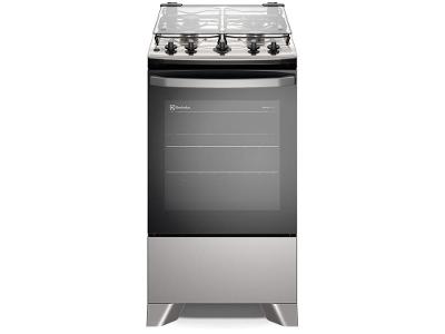 Fogão 4 Bocas Electrolux Prata Efficient PerfectCook FE4IS