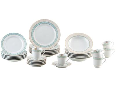 Aparelho de Jantar de Chá 30 Peças Porcelana