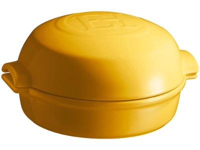 Forma para Gratinar de Cerâmica Redonda com Tampa