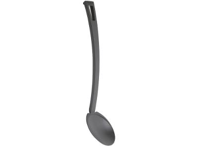 Colher de Servir de Nylon Ghidini Viva Cinza 