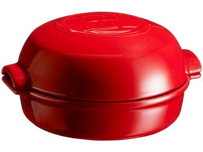 Forma para Gratinar de Cerâmica Redonda com Tampa