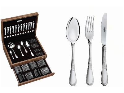 Faqueiro Tramontina Inox 101 Peças Renascença com Estojo