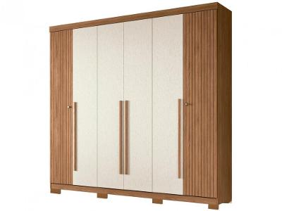 Guarda-roupa Casal 6 Portas 4 Gavetas