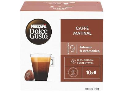 Cápsula de Café Nescafé Dolce Gusto Caffe Matinal 10 Cápsulas 80g