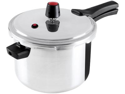 Panela de Pressão Panelux 4,5L Prata Fechamento Externo Magnific