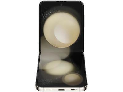 Smartphone Samsung Z Flip 5 512GB Creme 5G Snapdragon 8GB RAM 6,7" Câm. Dupla + Selfie 10MP Dual Chip