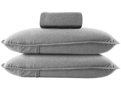 Jogo de Cama Queen Atlântica Mescla Urban Cinza 3 Peças