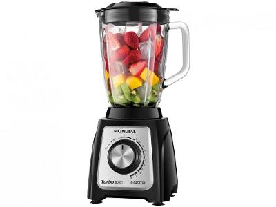 Liquidificador Mondial Turbo Glass L-1400 GI