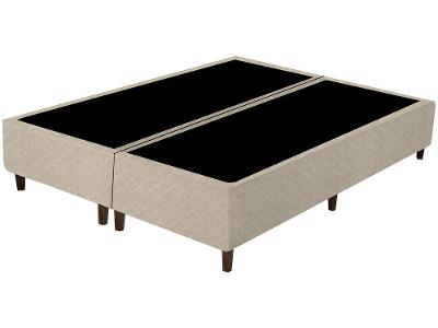 Base Cama Box Queen Gazin Bipartida 27x158x198cm