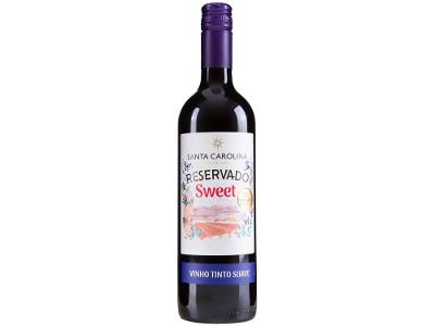Vinho Tinto Suave Santa Carolina Reservado Chile 750ml