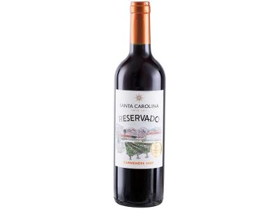 Vinho Tinto Seco Santa Carolina Reservado Carmenere Chile 750ml
