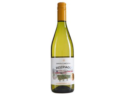 Vinho Branco Seco Santa Carolina Reservado Chardonnay Chile 750ml