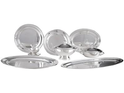 Conjunto de Baixelas de Inox Wolff Liso 8 Peças