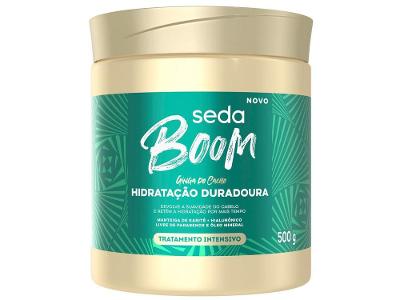 Máscara de Hidratação Tratamento Seda Boom Hidratação Duradoura 500g