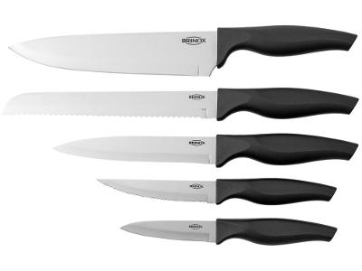 Jogo de Facas Brinox Inox Cross 5 Peças