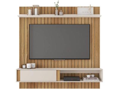 Painel para TV até 65" Caemmun Boreal 1.8 1 Prateleira