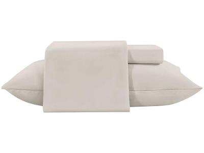 Jogo de Cama Queen de Poliéster Jolitex 300 Fios Toque de Seda Fendi 3 Peças
