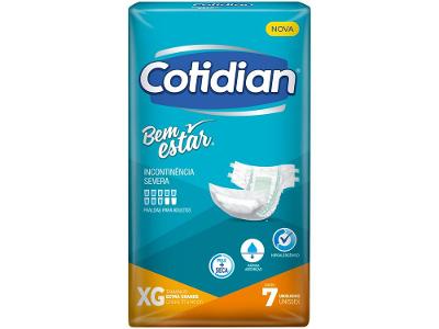 Fralda Geriátrica Cotidian Embalagem Econômica
