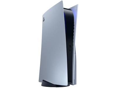 Tampa para PS5 Sterling Silver Sony PlayStation