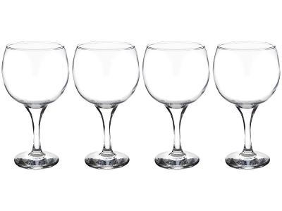 Jogo de Taças para Gin de Vidro 600ml 4 peças Nadir 7948