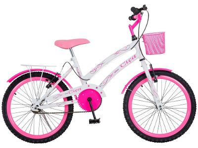 Bicicleta Aro 20" Colli Ciça Freio V-Brake de Aço Carbono