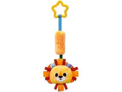Brinquedo para Bebê Leão Sininho Zoo Buba