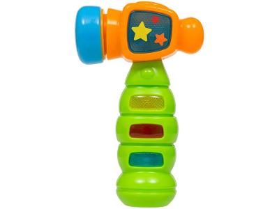 Martelo de Brinquedo Emite Som Buba