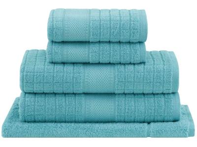 Jogo de Toalhas Buddemeyer 100% Algodão Delicata Air Cotton Jacquard Felpa Verde 5 Peças