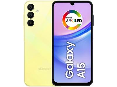 Smartphone Samsung Galaxy A15 6,5" 128GB Verde Claro 4G 4GB RAM Câm. Tripla 50MP + Selfie 13MP 5000mAh Dual Chip
