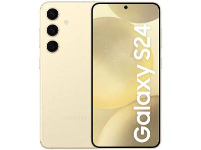 Smartphone Samsung Galaxy S24 6,2" Galaxy AI 256GB Creme 5G 8GB RAM Câm. Tripla 50MP + Selfie 12MP Bateria 4000mAh Dual Chip