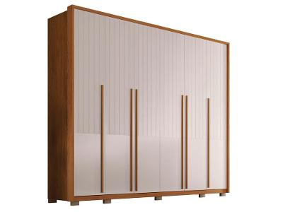 Guarda-roupa Casal 6 Portas 6 Gavetas Caemmun Espartacus