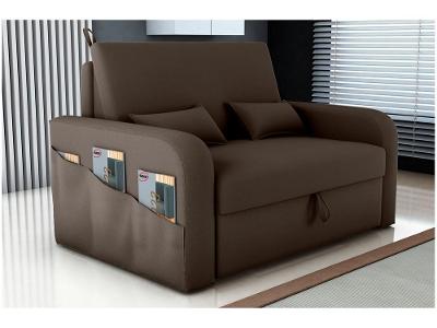 Sofá-cama 2 Lugares Casal Veludo Matrix Lady Dai