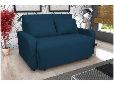 Sofá-cama 2 Lugares Casal Veludo Matrix Amora