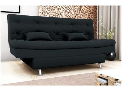 Sofá-cama 3 Lugares Casal Reclinável Veludo Matrix Salomé