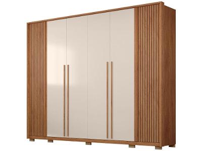Guarda-roupa Casal 6 Portas 6 Gavetas Caemmun Rufius