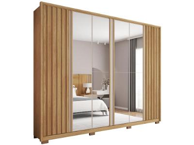 Guarda-roupa Casal com Espelho 6 Portas 6 Gavetas Caemmun Apollo